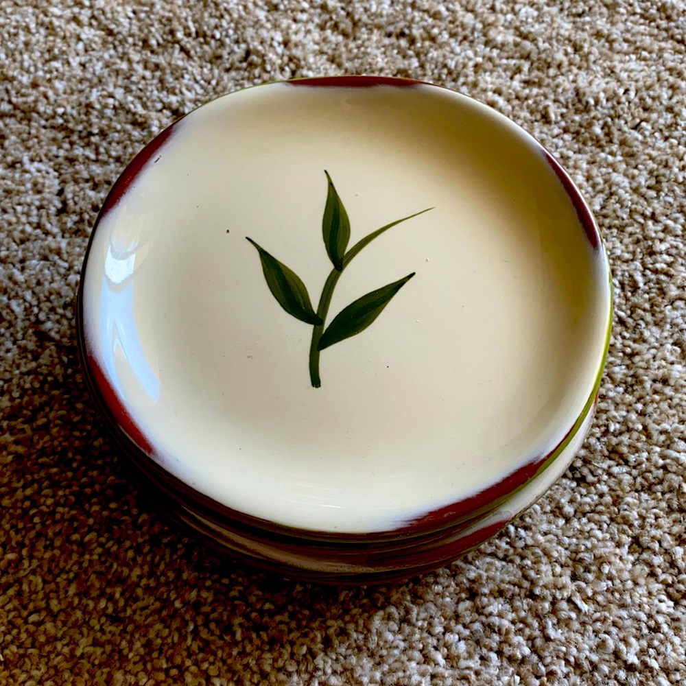 La Cucina Bella mini handmade dishes 1968 set of 6, 2sets available